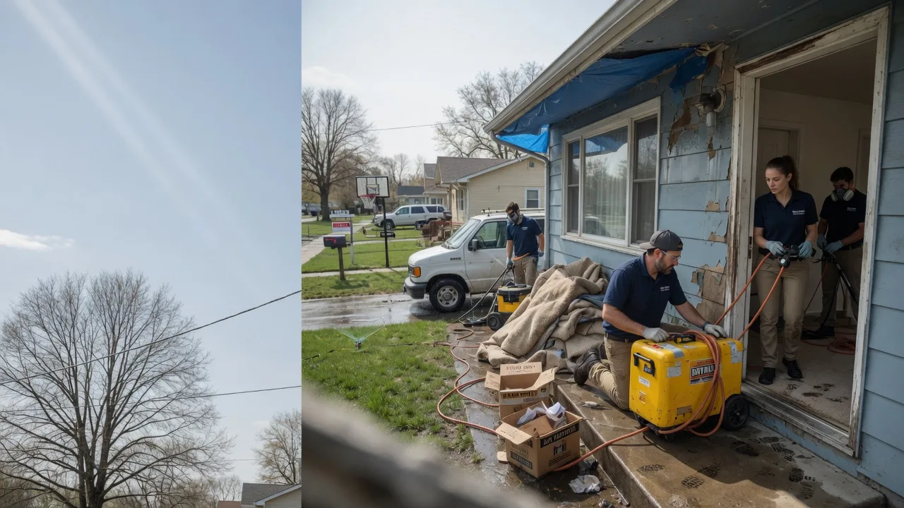 Basement Flood Cleanup in Saint Louis, MI near me
